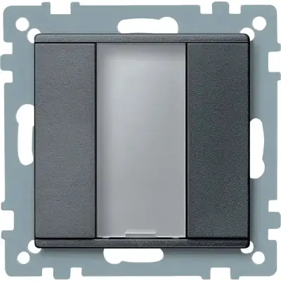 Schneider Electric - MTN627514 - KNX P-b 1g mat anthracite System-M - 1