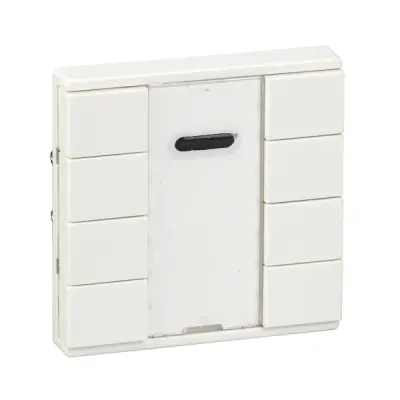Schneider Electric - MTN627919 - KNX pu.btn.4g plus w.IR rec.TPm pw SysM - 1