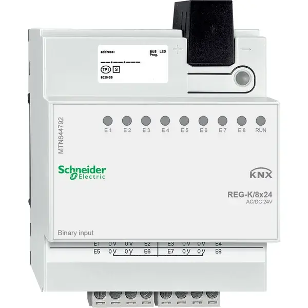 Schneider Electric - MTN644792 - KNX Binary Input REG-K/8x24 - 1