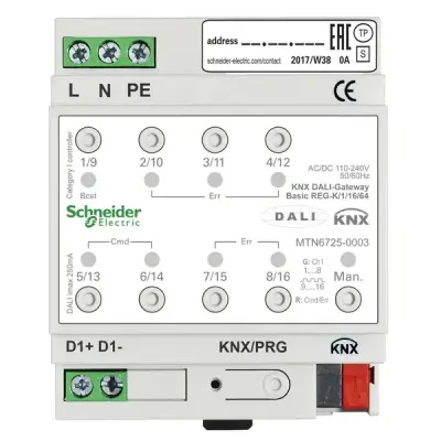 Schneider Electric - MTN6725-0003 - REG-K/1/16/64 - 1