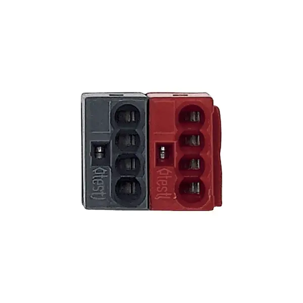 Schneider Electric - MTN689701 - KNX Bus Conn. Terminal red/dark grey - 1