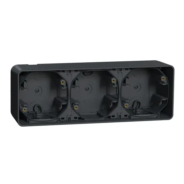 Schneider Electric - MUR37713 - Mureva surf box 3-g, horiz for multi gr - 1