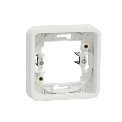 Schneider Electric - MUR39108 - Mureva frame 1-g flush multi claws wh - 1