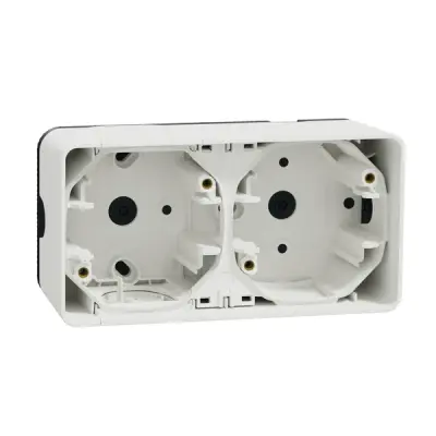 Schneider Electric - MUR39914 - Mureva surf box 2-g, horiz for multi wh - 1