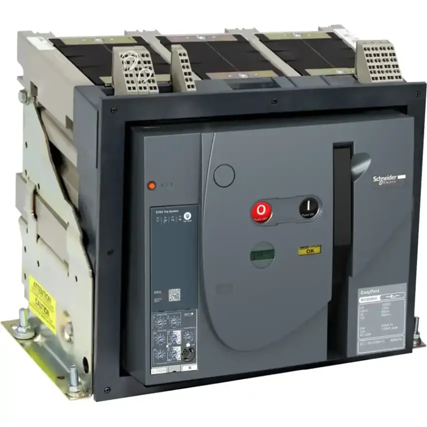 Schneider Electric - MVS25H3MF5L - EP MVS CB 2500A 65KA 3P MF ET5 FIXED MAN - 1