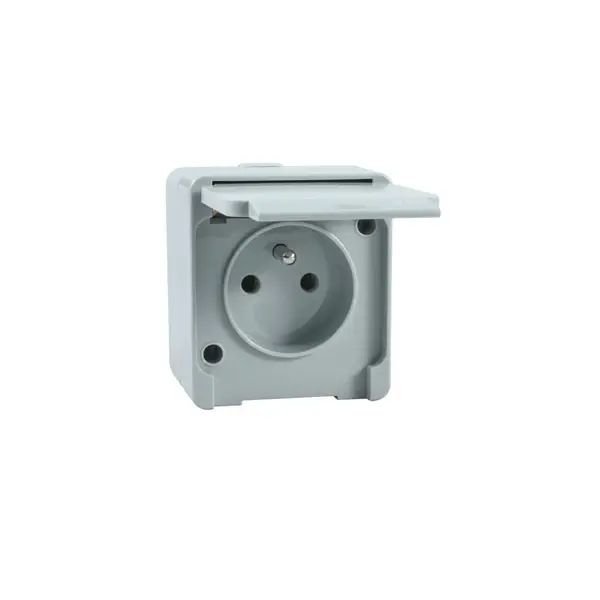 Schneider Electric - NML2800133 - Nemliyer Pin-earth Socket Outlet Grey - 1