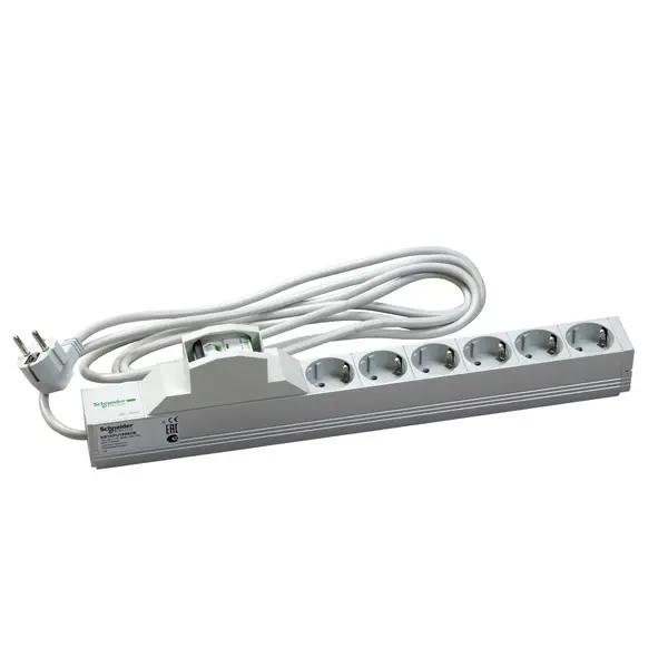 Schneider Electric - NSYAPU19S6CB - Actassi PDU 6 giriş 16A korumalı - 1