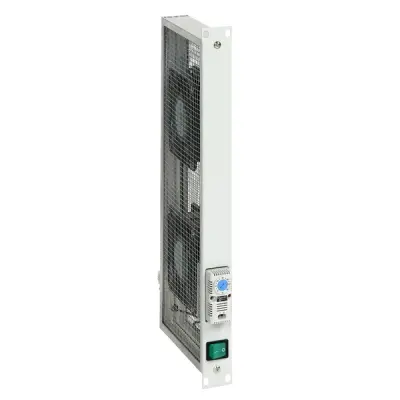 Schneider Electric - NSYAVD1U312T - Actassi Drawer w/ thermostate and 2 fans - 1