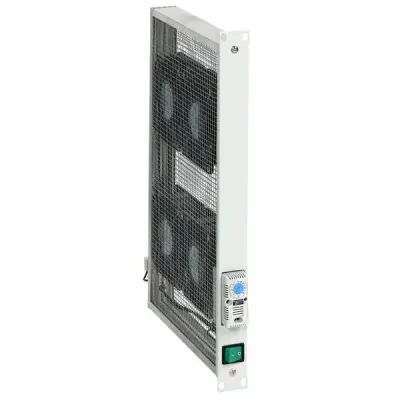 Schneider Electric - NSYAVD1U624T - Actassi Drawer w/ thermostate and 4 fans - 1
