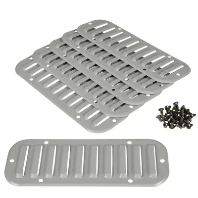 Schneider Electric - NSYCAG110X46M - Metal Outlet grid cut-out - 1