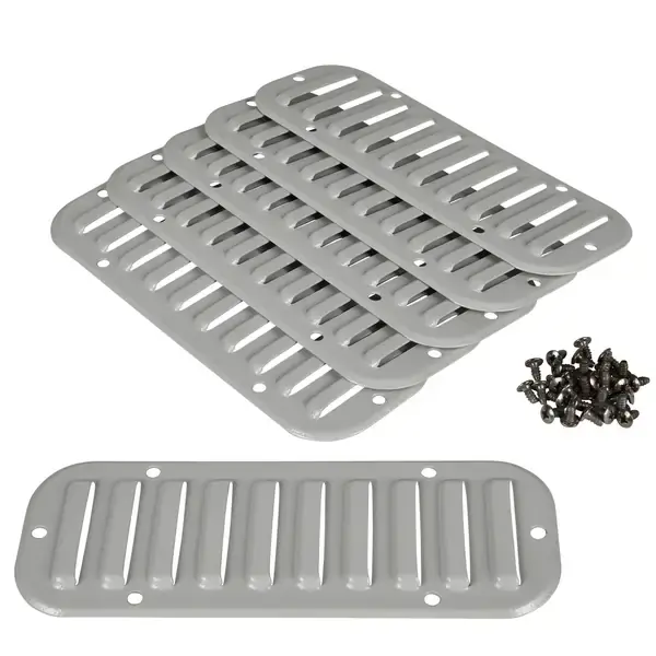 Schneider Electric - NSYCAG110X46M - Metal Outlet grid cut-out - 1