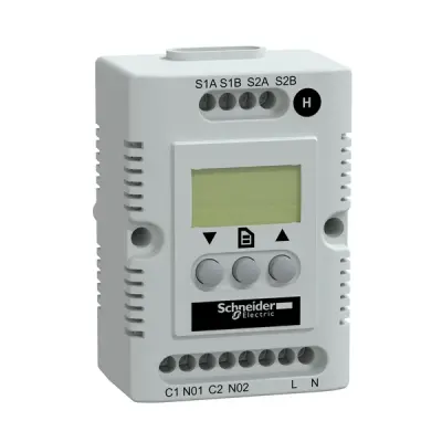 Schneider Electric - NSYCCOHY230VID - Electronical Hygrostat% Hr 230V - 1