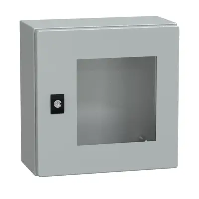 Schneider Electric - NSYCRN33150T - CRN 300x300x150 glazed door - 1