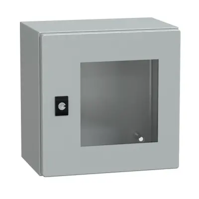 Schneider Electric - NSYCRN33200T - CRN 300x300x200 glazed door - 1