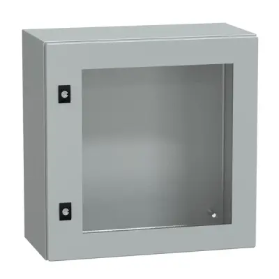 Schneider Electric - NSYCRN55250T - CRN 500x500x250 glazed door - 1