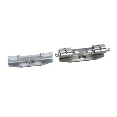 Schneider Electric - NSYDHSF - Door hinges + latches for locking bars - 1