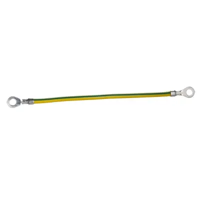 Schneider Electric - NSYEL166D8 - Earthing braid L160mm 6mm2 D8,3mm - 1