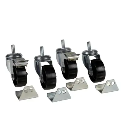Schneider Electric - NSYRUFVDA - Actassi enclosure set of 4 wheels M12 - 1