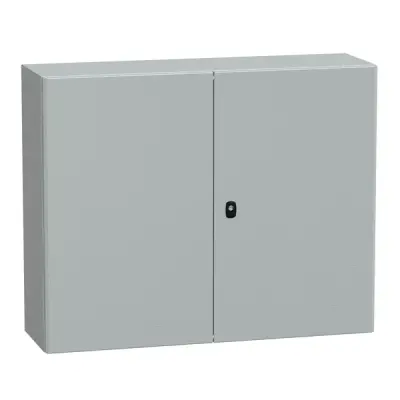 Schneider Electric - NSYS3D81030D - S3D H800xW1000xD300 2 plain doors - 1