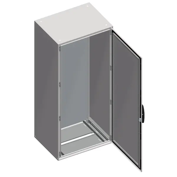 Schneider Electric - NSYSM20850P - SM w/mount plate 2000x800x500 - 1