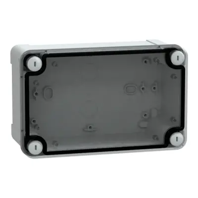 Schneider Electric - NSYTBS19128T - ABS ind box 192x121x87 lo tr - 1