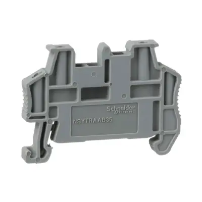 Schneider Electric - NSYTRAAB35 - END BRACKET, SNAP-ON FOR 35MM DIN RAILS, - 1