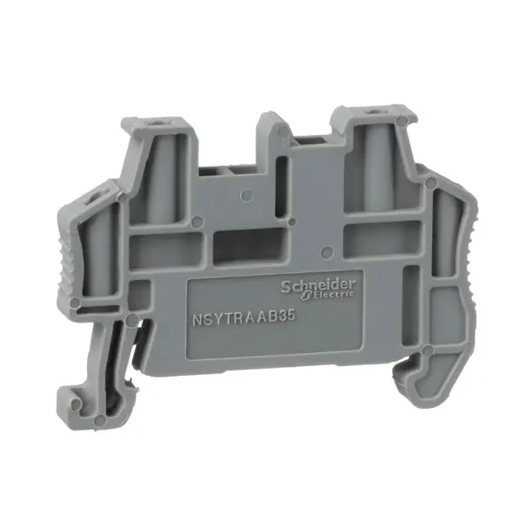 Schneider Electric - NSYTRAAB35 - END BRACKET, SNAP-ON FOR 35MM DIN RAILS, - 1