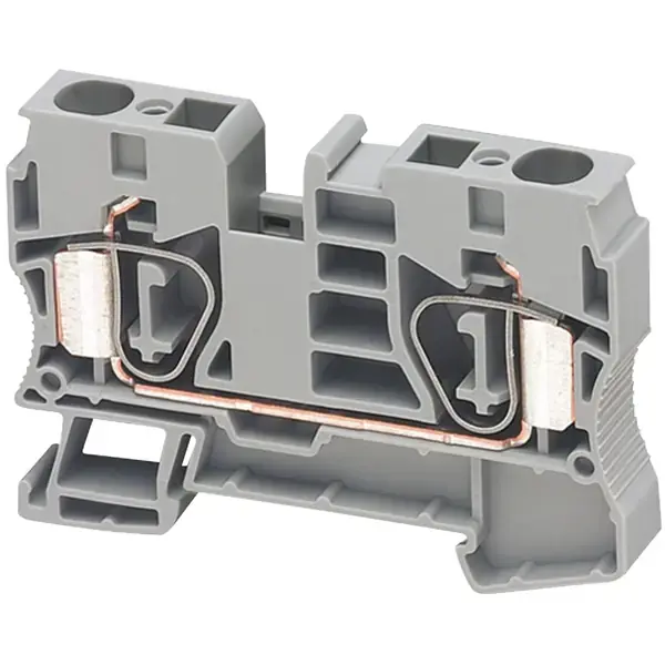 Schneider Electric - NSYTRR102BL - SPRING TERMINAL, FEED THROUGH, 2 POINTS, - 1