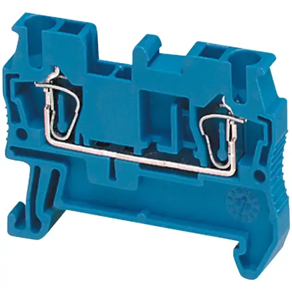 Schneider Electric - NSYTRR22BL - SPRING TERMINAL, FEED THROUGH, 2 POINTS, - 1