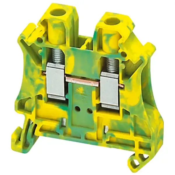 Schneider Electric - NSYTRV62PE - SCREW TERMINAL, PROTECTIVE EARTH, 2 POIN - 1
