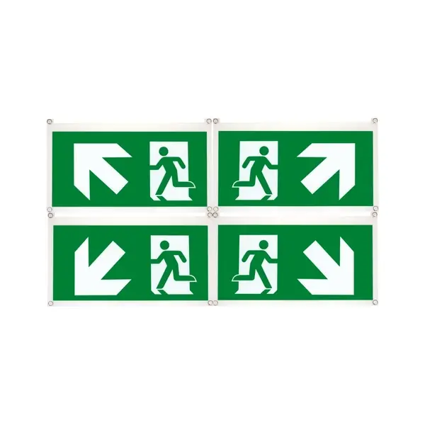 Schneider Electric - OVA53188 - Exiway Ecosign set of 4 pictos - 1