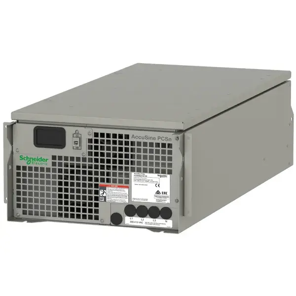 Schneider Electric - PCSN060Y4R19E - AccuSine PCSN 60A 380-415V Ph+N rack mod - 1
