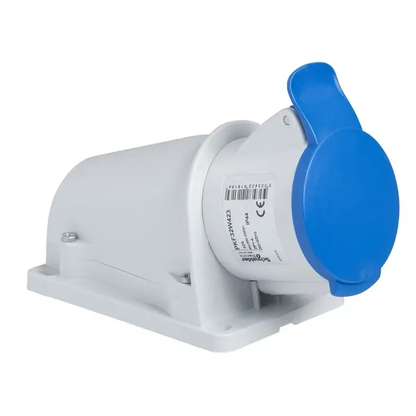 Schneider Electric - PKF16W423 - PrtKa 2P+E 16A 200-250V Ang Wall S. IP44 - 1