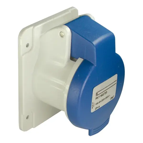 Schneider Electric - PKF32G423 - PrtKa 2P+E 32A 200-250V Panel Sckt IP44 - 1