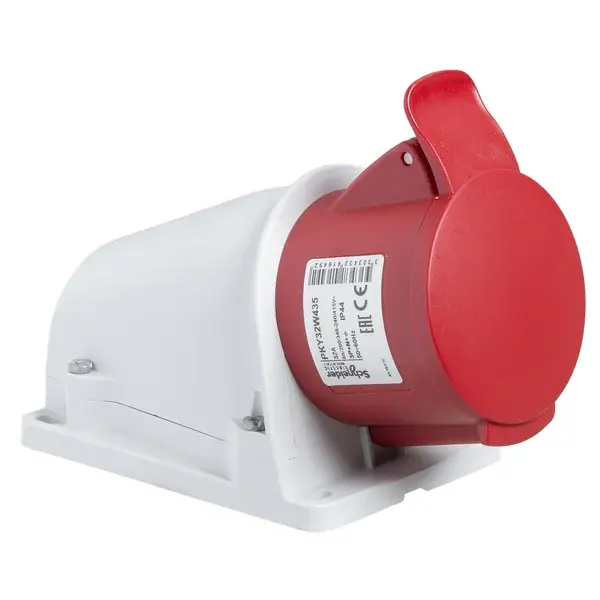 Schneider Electric - PKY16W434 - PrtKa 3P+E 16A 380-415V Ang Wall S. IP44 - 1