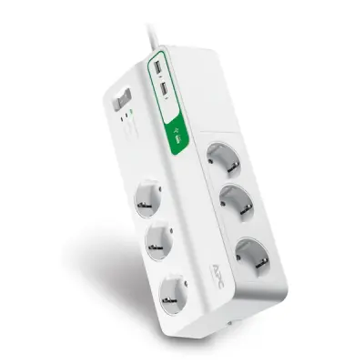 Schneider Electric - PM6U-GR - APC Essential SurgeArrest 6 outlets with - 1