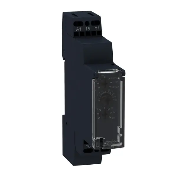 Schneider Electric - RE17RMMW - MULTIFUNC TIMER 1C O 12 240VAC DC - 1
