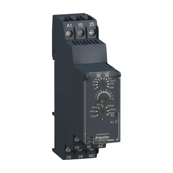 Schneider Electric - RE22R2QTMR - STAR-DELTA TIMER RELAY - 1