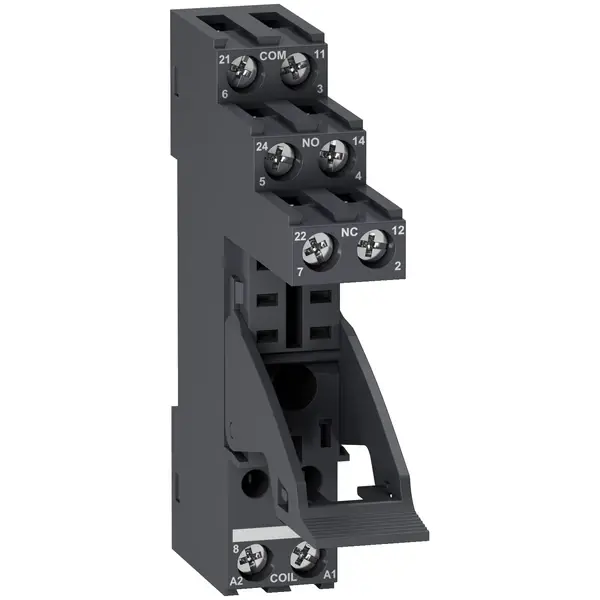 Schneider Electric - RGZE1S48M - 2CO SEPARATE TERMINAL SOCKET WITH CLAMP - 1