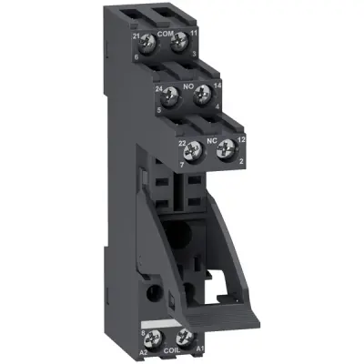 Schneider Electric - RGZE1S48M - 2CO SEPARATE TERMINAL SOCKET WITH CLAMP - 1