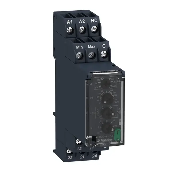 Schneider Electric - RM22LA32MR - LEVEL CONTROL RELAY RM22-LG - RANGE 0,25 - 1