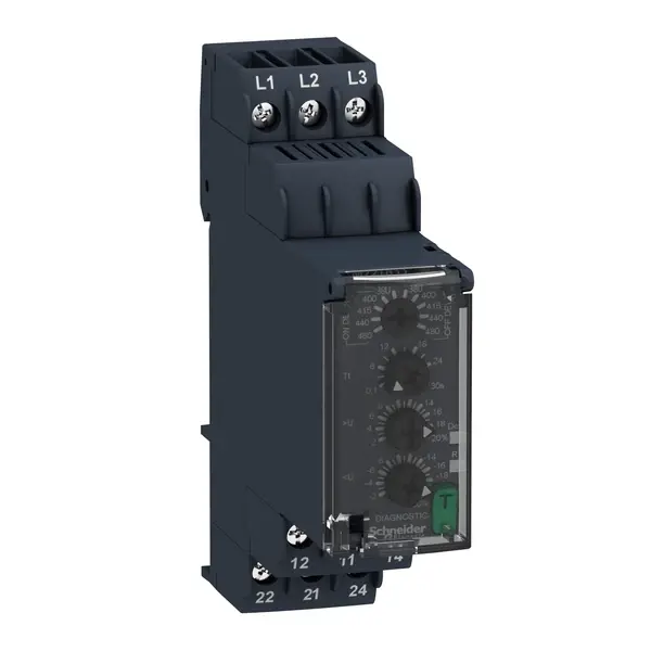 Schneider Electric - RM22TR33 - 3 PHASE VOLTAGE CONTROL RELAY RM22-TR - - 1