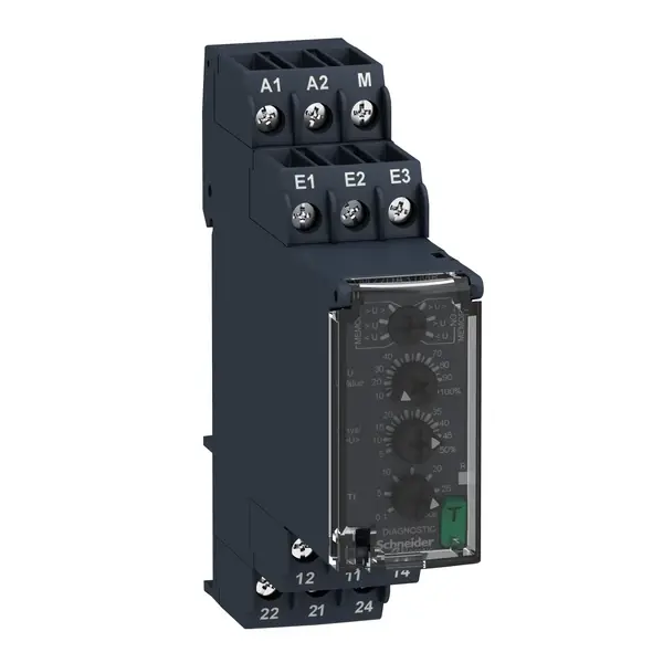 Schneider Electric - RM22UA32MR - VOLTAGE CONTROL RELAY RM22-UA - RANGE 1V - 1