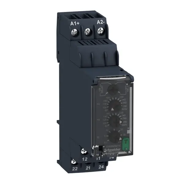 Schneider Electric - RM22UB34 - VOLTAGE CONTROL RELAY RM22-UB - RANGE 80 - 1