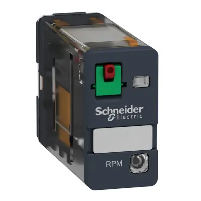 Schneider Electric - RPM12E7 - Power relay 1 CO with LED 48 V AC - 1