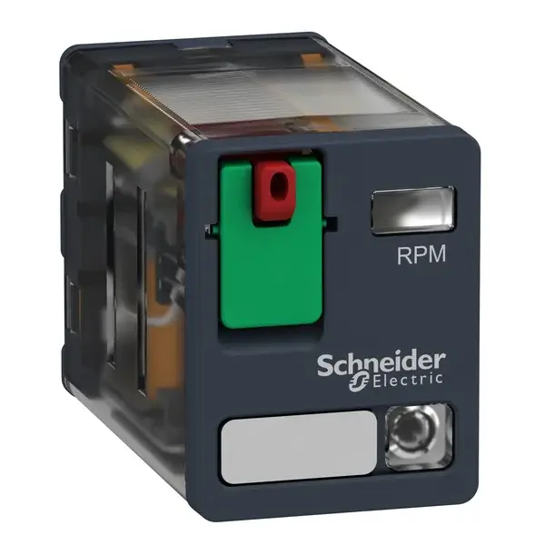 Schneider Electric - RPM22E7 - Power relay 2 CO with LED 48 V AC - 1