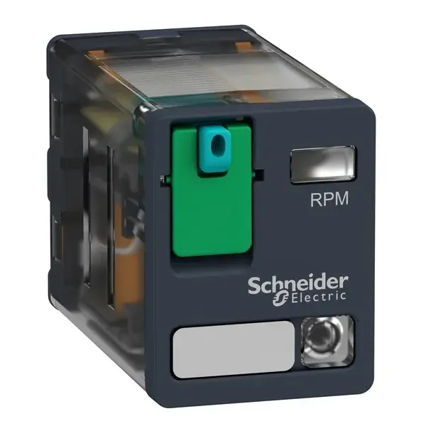 Schneider Electric - RPM22FD - Power relay 2 CO with LED 110 V DC - 1