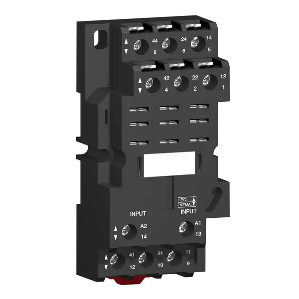 Schneider Electric - RPZF3 - Simple Socket mixed terminations 3CO - 1