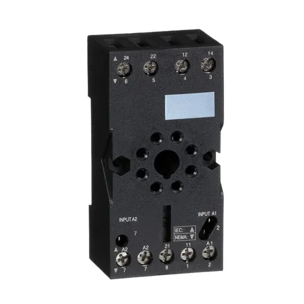 Schneider Electric - RUZC2M - Simple Socket (cylind) mixed termination - 1