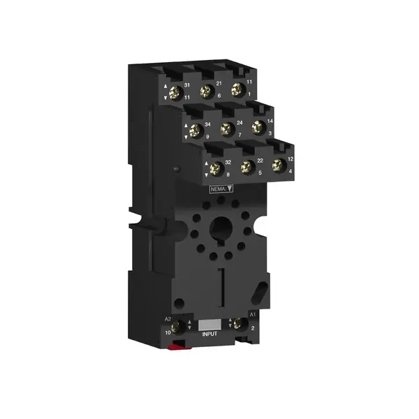 Schneider Electric - RUZSC3M - Logic style socket (faston) separated te - 1